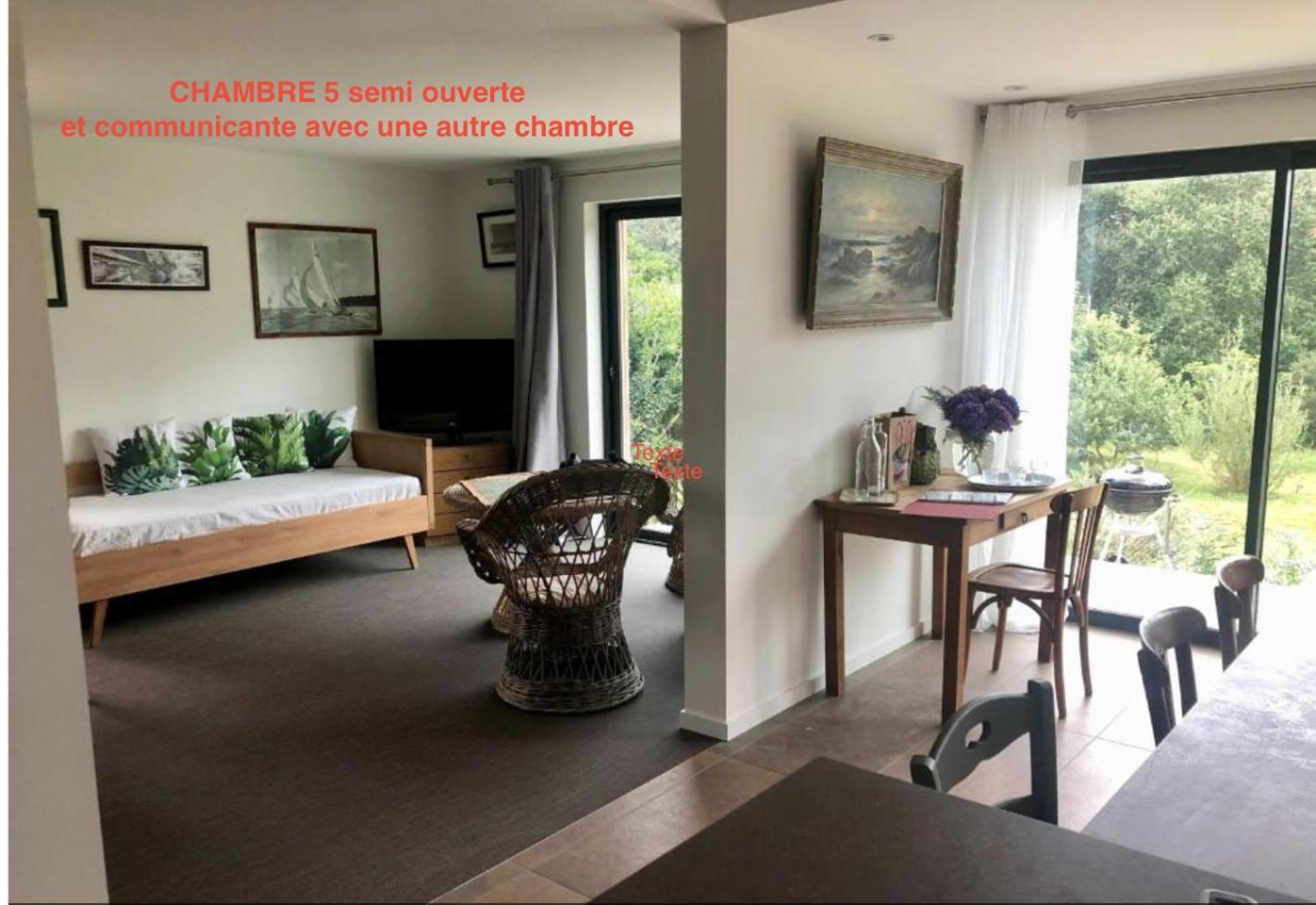 Villa Tidinghi, Plage De Rospico A Pied 内维兹 外观 照片